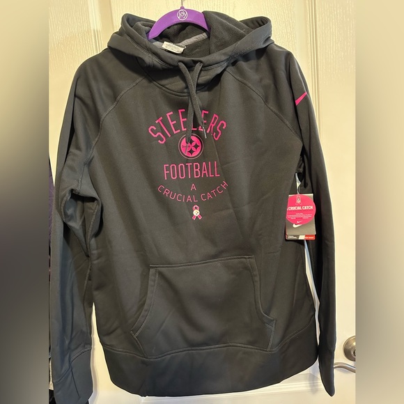 Steelers Sweatshirt - Breast Cancer Awareness Campaign (retro) - Picture 1 of 11
